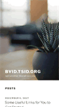 Mobile Screenshot of bvid.tsid.org